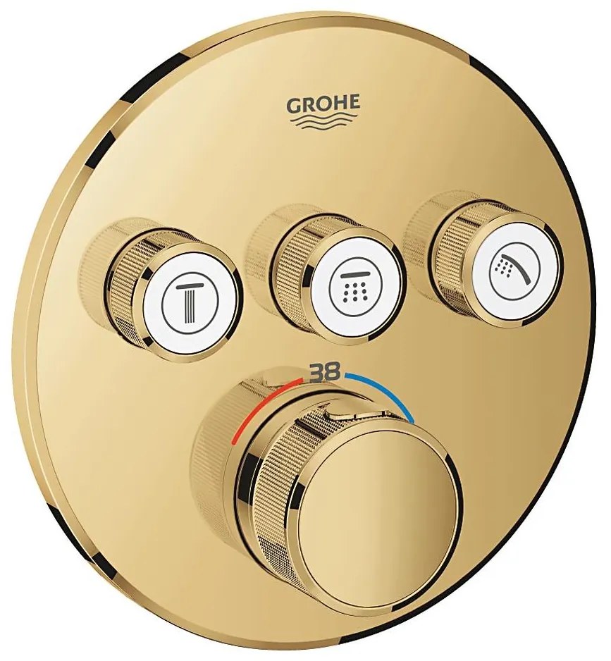 GROHE 29121GL0 - termostat GROHTHERM SMARTCONTROL, auriu