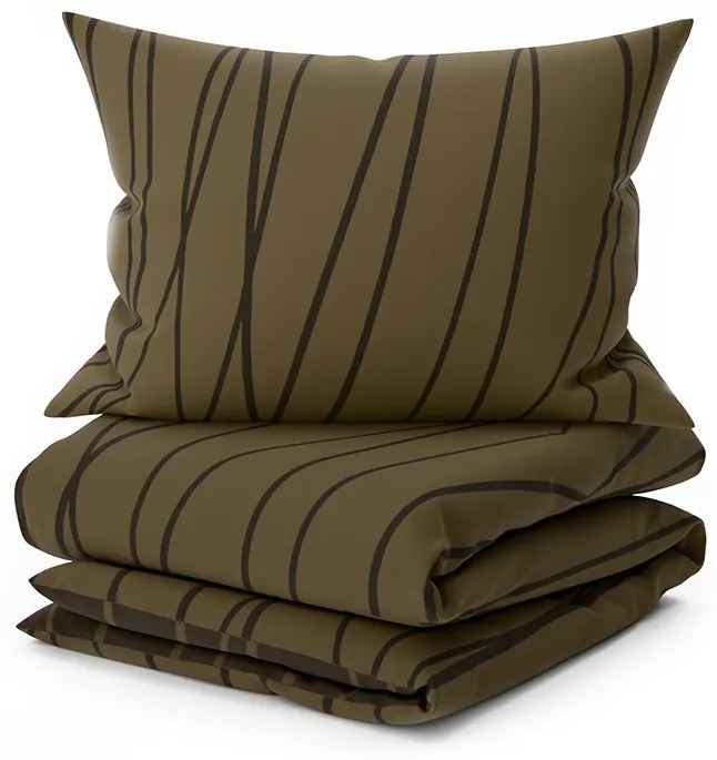 Lenjerie de pat din bumbac SOFIA DREAM maro Dimensiune lenjerie de pat: 70 x 90 cm | 140 x 200 cm
