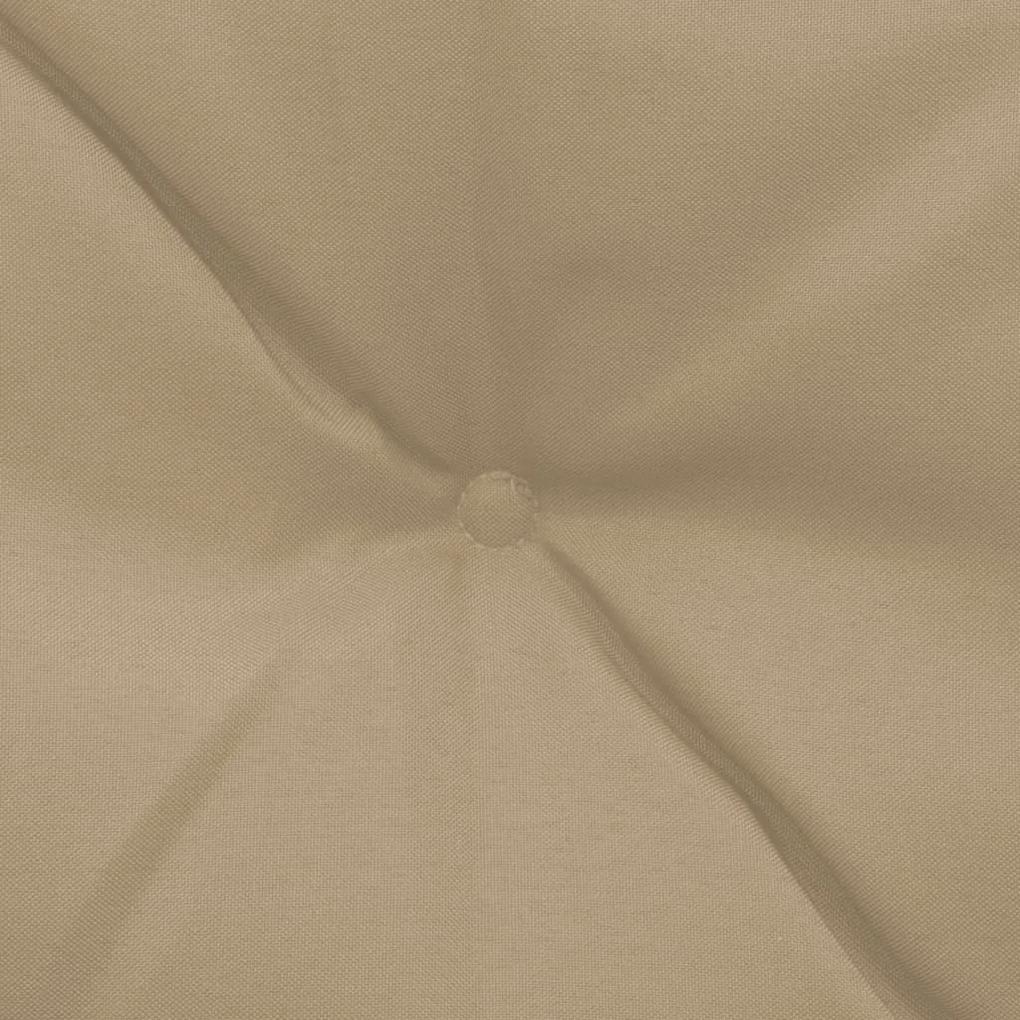 Perne pentru balansoar, 2 buc., bej, 50 cm, material textil Bej, 2