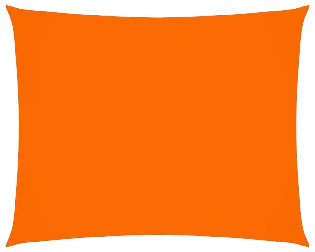 Parasolar portocaliu 3,5x4,5 m tesatura oxford dreptunghiular Portocaliu, 3.5 x 4.5 m