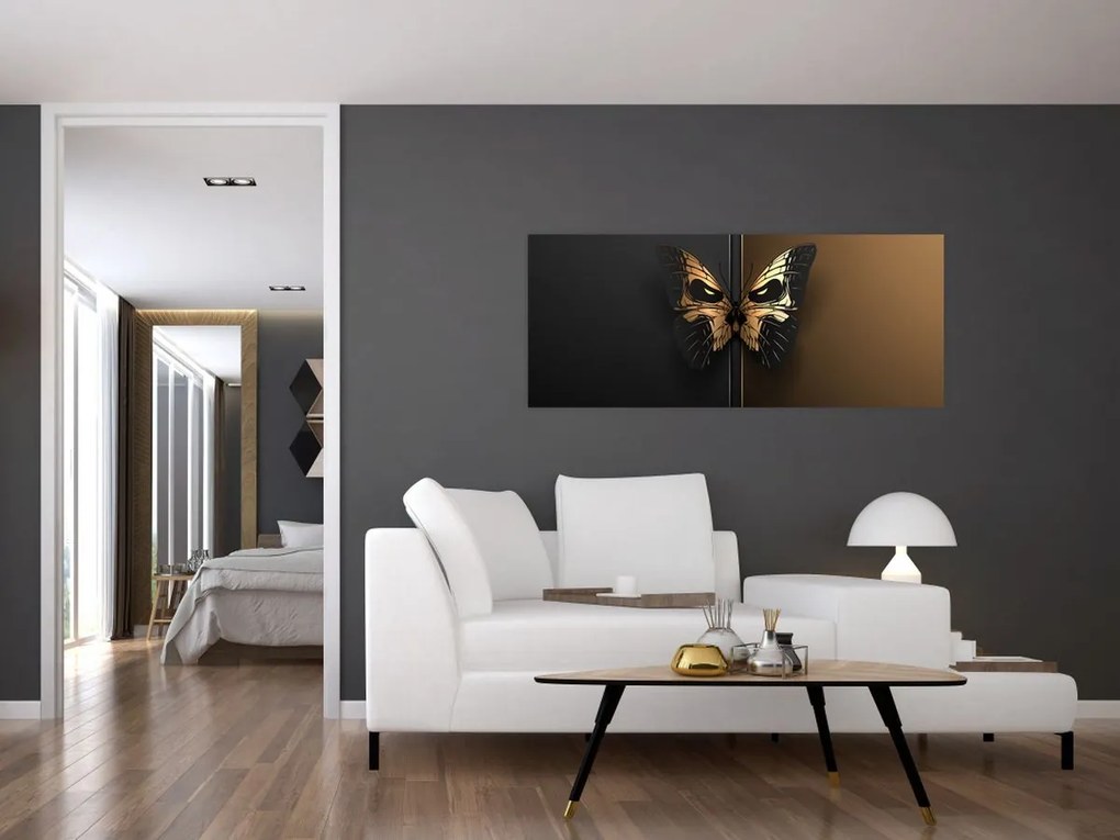 Tablou - Fluturele morții (120x50 cm)