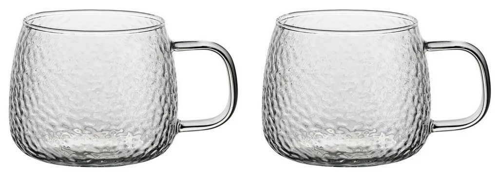 Florina Pahar de sticlă Savia 500 ml, 2 bucăți