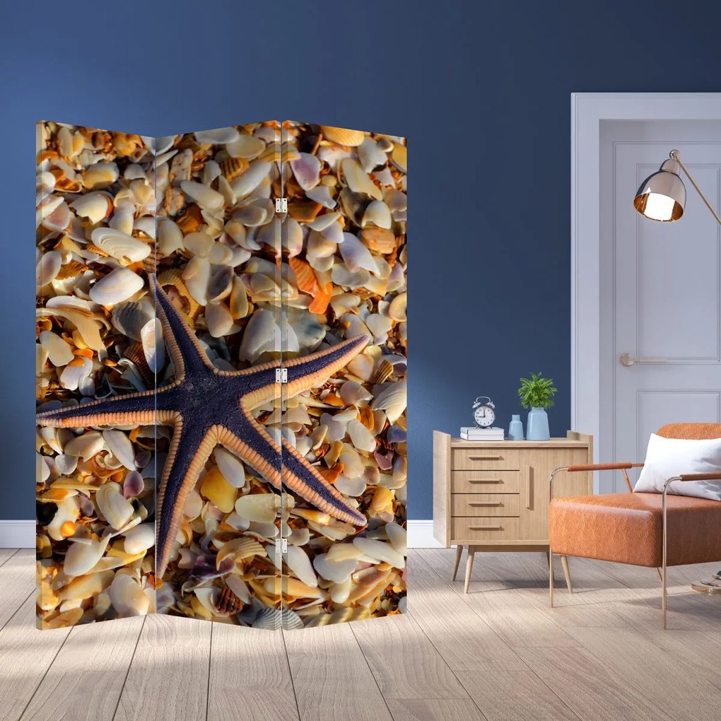 Paravan - Stea de mare (126x170 cm)