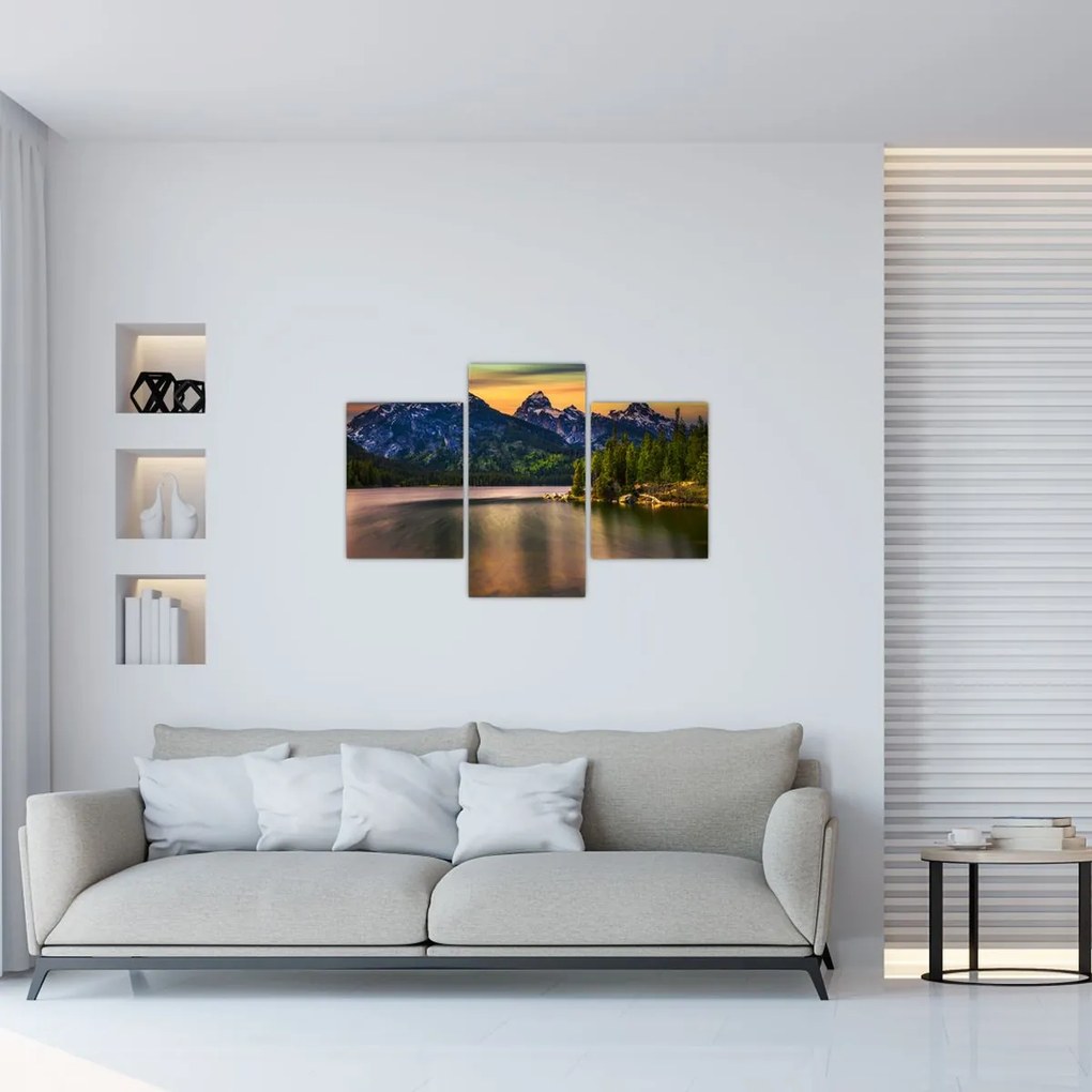 Tablou - Parcul Național Grand Teton (90x60 cm)