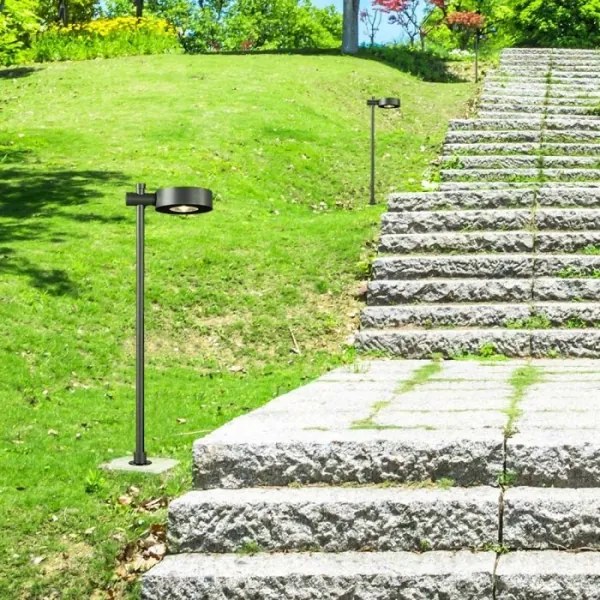 Lampă LED de exterior LED/7W/230V 4000K IP65 negru 102 cm