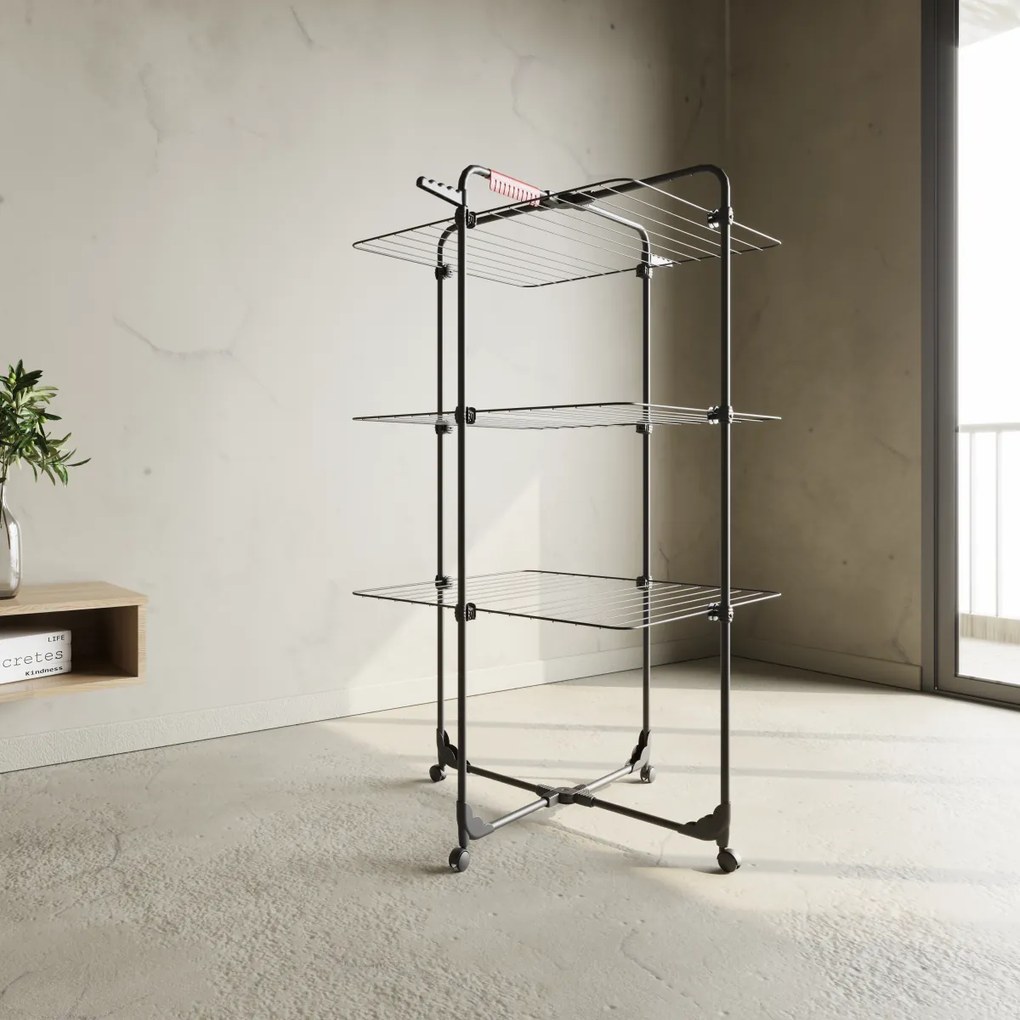 Vileda Uscător de rufe Mixer 3, 30 m, negru