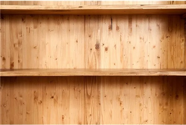 Biblioteca L108 38 H211 cm, lemn masiv