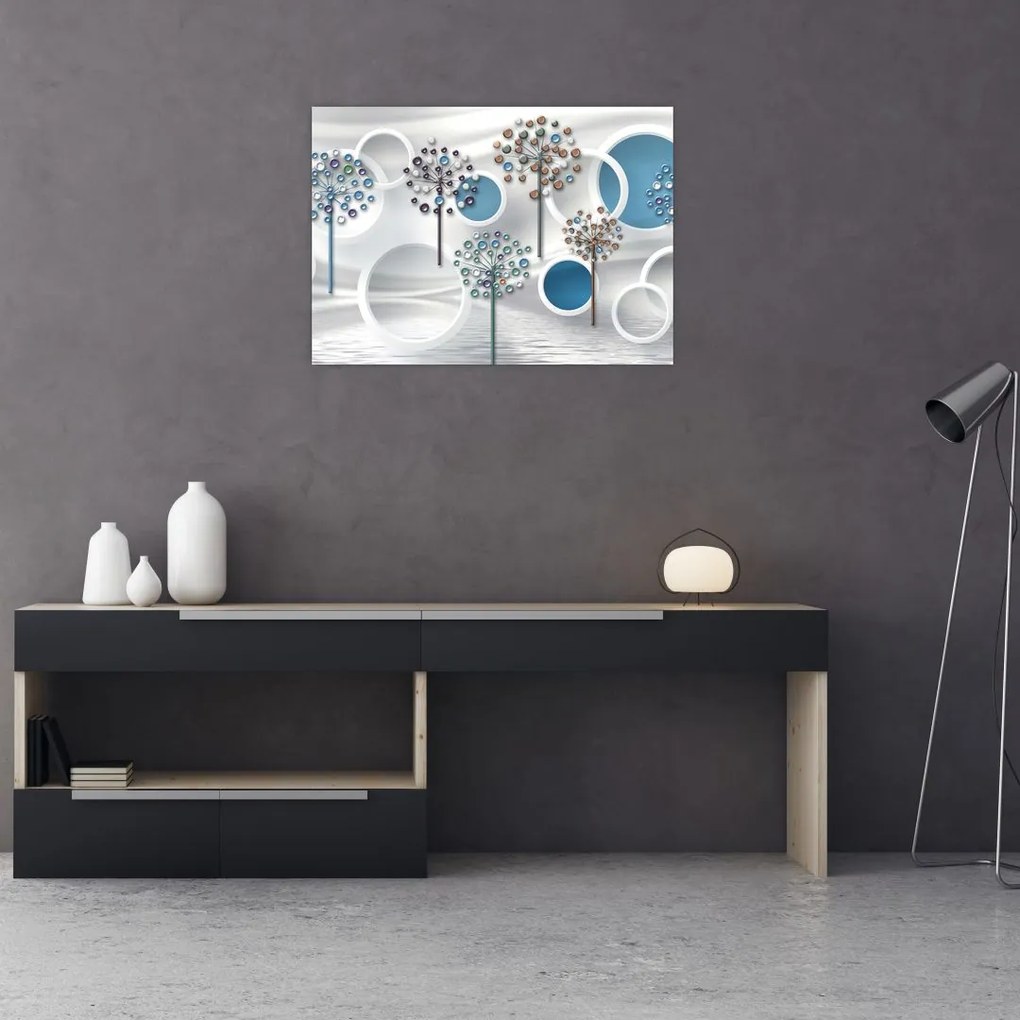 Tablou abstarcției artistice (70x50 cm)