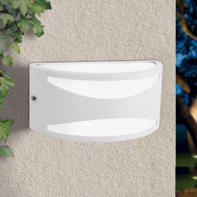 Aplica de perete exterior, protectie IP54, Shell alb