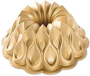 Formă pentru guguluf Nordic Ware Crown, ⌀ 25 cm, auriu