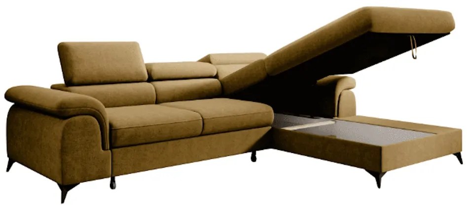 Coltar extensibil, GLOBAL443 - dreapta mustar