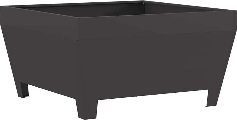 vidaXL Cuptor de foc Negru 80 x 80 x 43 cm Oțel