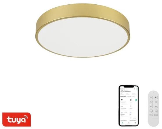 Immax NEO 07292L - Plafonieră LED+CCT compatibilă cu dimmer SEMPLICI 36W/230V, Ø 40 cm + telecomandă