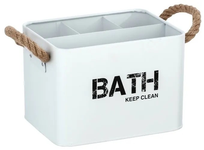 Cutie pentru baie Wenko Gara, alb