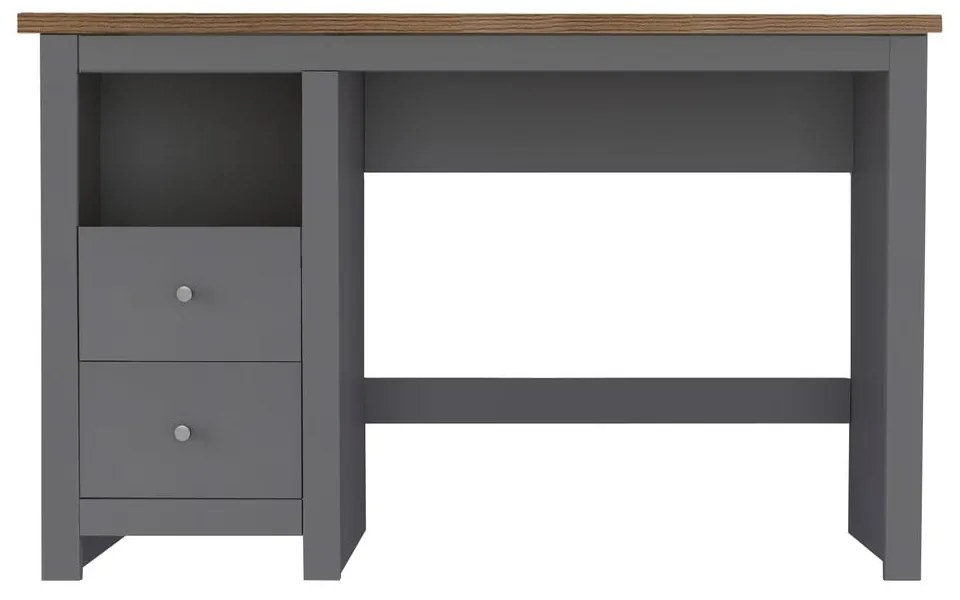 Birou cu blat cu aspect de lemn de stejar 50x120 cm Emerald – Støraa