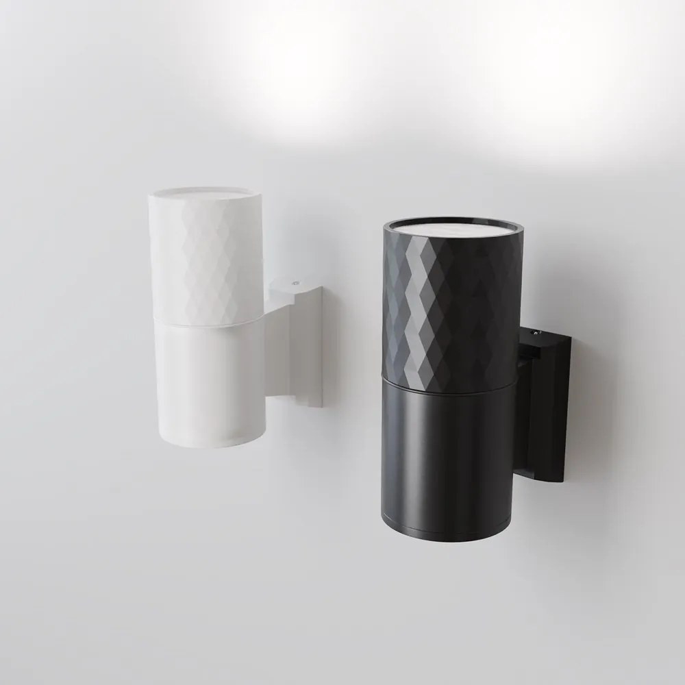 Aplica de perete iluminat ambiental exterior IP54 Bowery negru