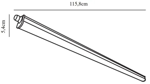 Nordlux - Corp de iluminat tehnic LED WESTPORT LED/39W/230V 4000K IP65