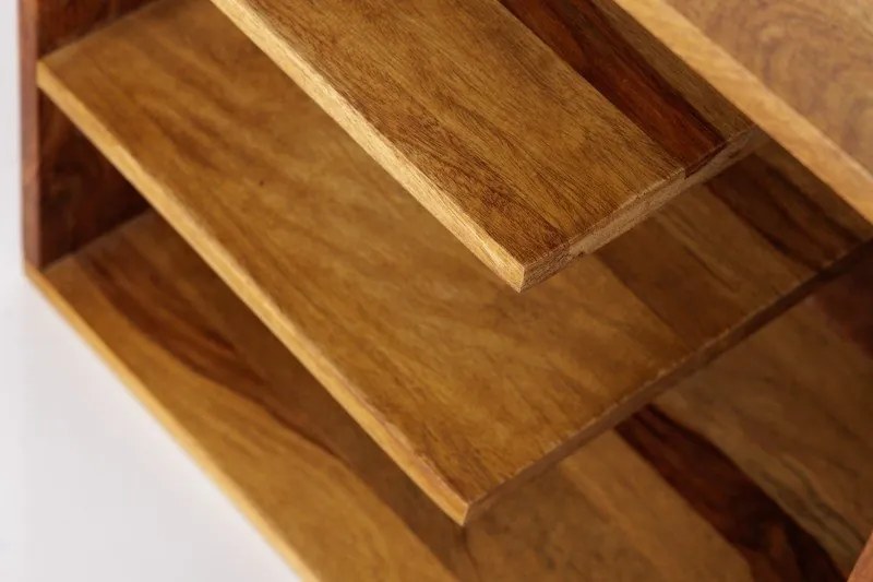 Masuta laterala din lemn Cubus 43cm Sheesham