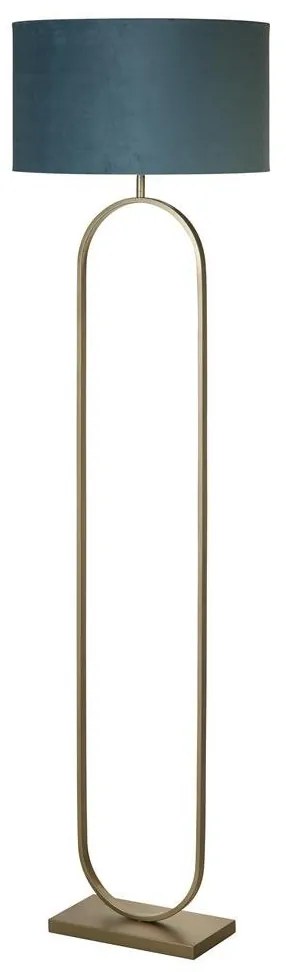 Lampadar/Lampa de podea decorativa Modish bronz/teal