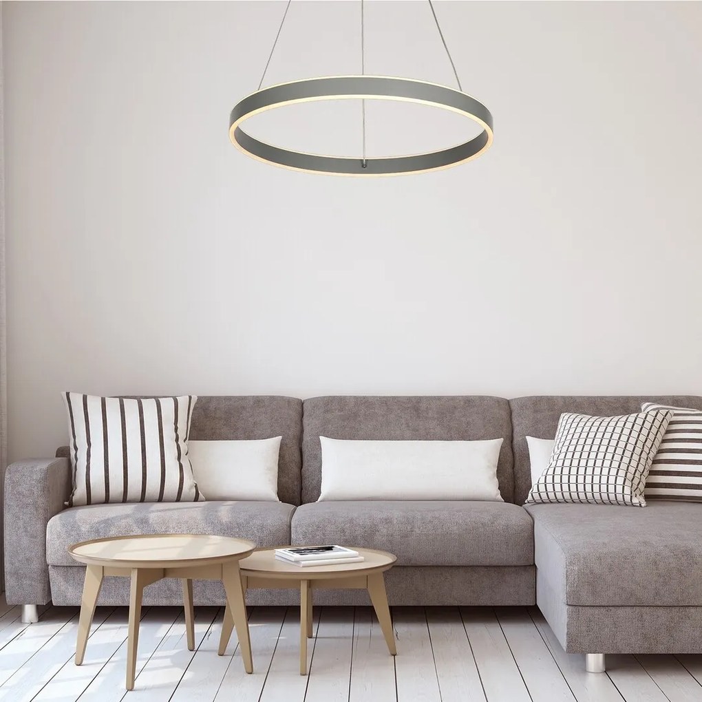 Lustra suspendata LED cu telecomanda design modern Othello 6299 RX