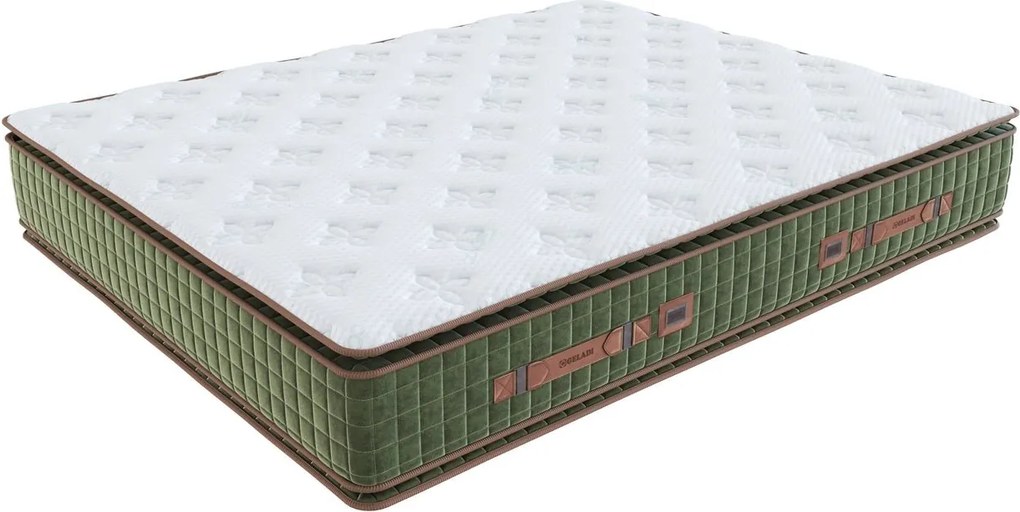 Saltea cu arcuri pocket Luxury Thermo Cooler 160×200 cm, fermitate medie, 39 cm înălțime