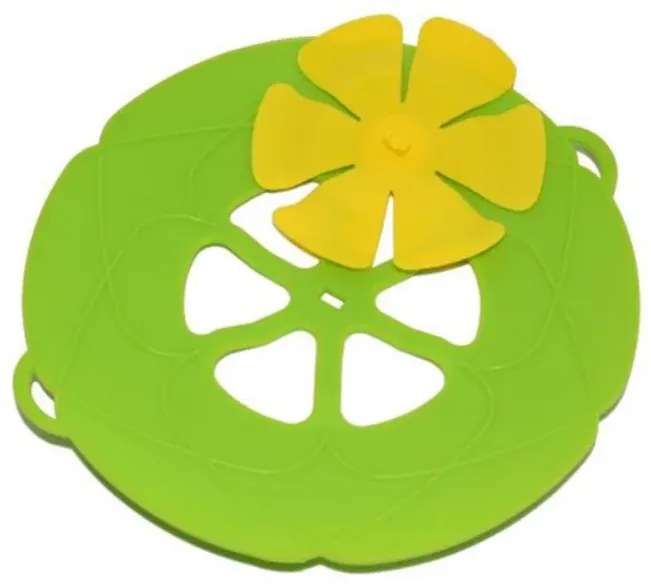 Capac din silicon pentru cratiță - verde