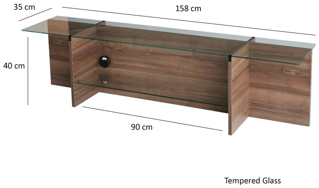Masă TV Dosada (Nuc) . 1095491