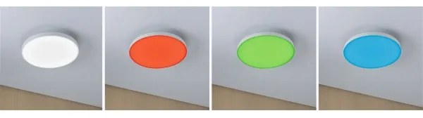 Paulmann 79899 - LED RGBW 16,5W plafonieră SMART VELORA cu dimmer 230V
