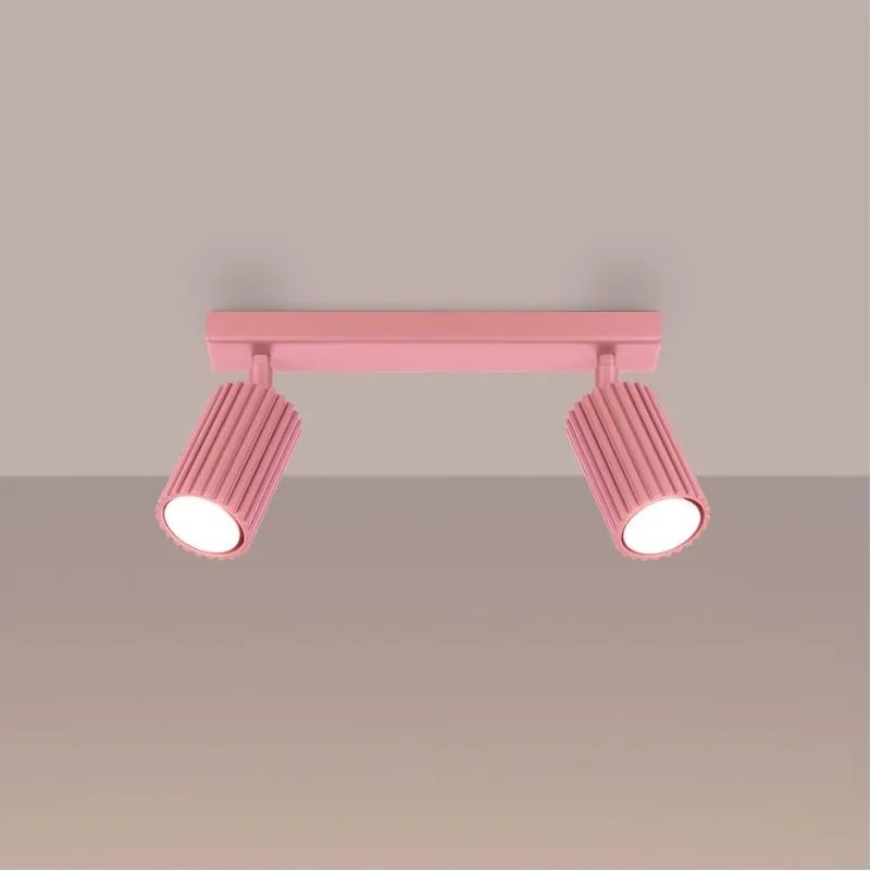 Brilagi - Spot LED CRESTO, 2x GU10, 10W, 230V, roz