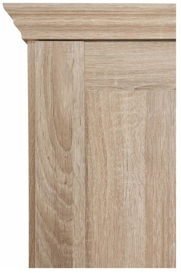 Șifonier în culoare naturală cu aspect de lemn de stejar 60x180 cm Binz – Støraa