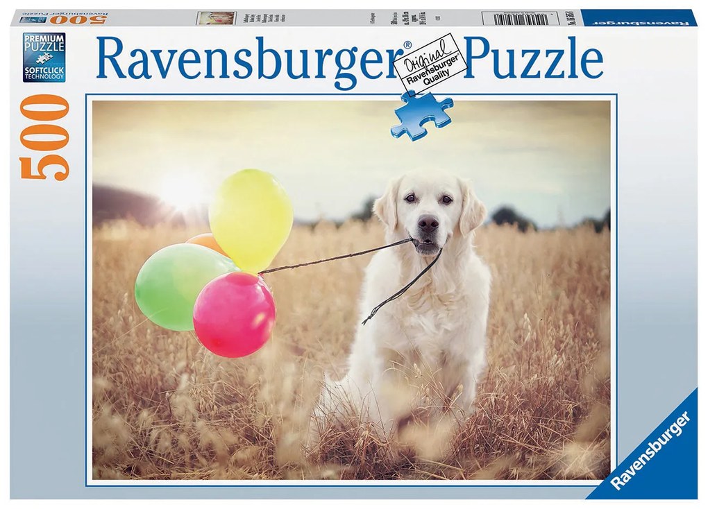 PUZZLE CATEL CU BALOANE, 500 PIESE - RAVENSBURGER (RVSPA16585)