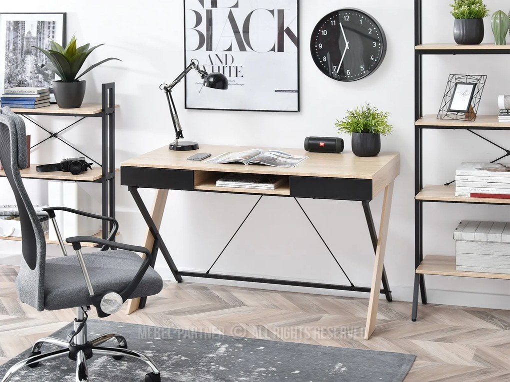 Masă PC Hilly (stejar). Promo -8%. 1109764