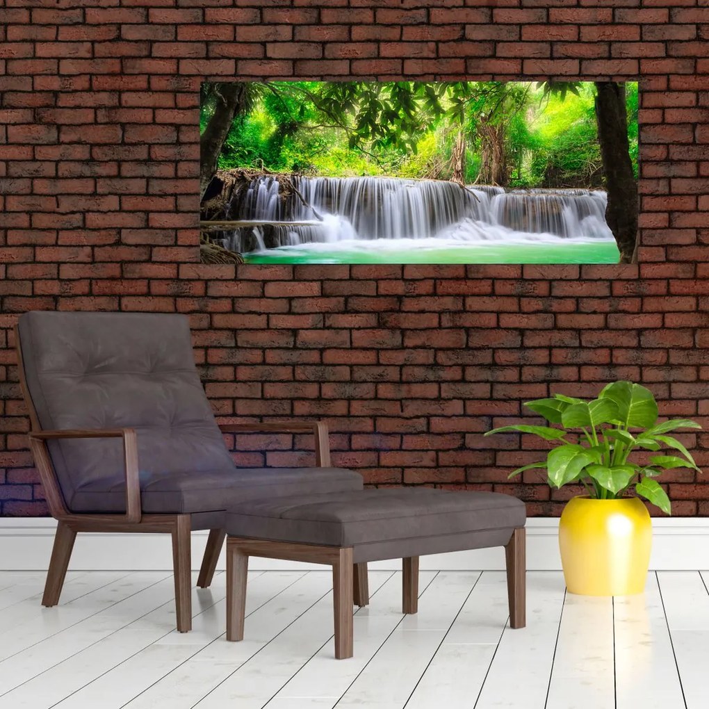 Tablou - Cascadă (120x50 cm)