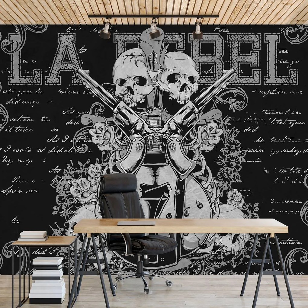 Fototapet - Muzica Rock Guitar Art (152,5x104 cm)