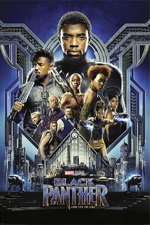 Poster Black Panter - Characters