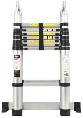 Scara telescopică, 2 x 2,5 m, XXL