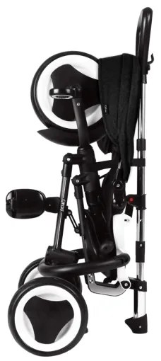 Tricicletă pentru copii 3 în 1 QPlay RITO EVA negru