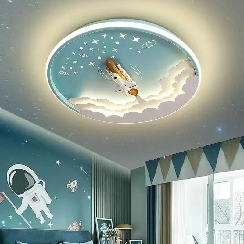Lustra Cu Telecomanda, Astronaut, Albastru