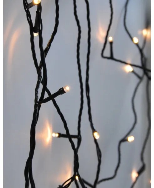 Solight 1V05-WW - Ghirlandă LED pentru exterior, 500 LED, 8 moduri, IP44, 55 m, alb cald