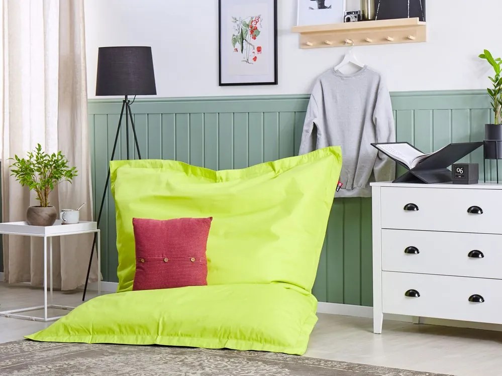 Husă pentru fotoliu puf 140 x 180 cm Fiamma (verde). 1079031