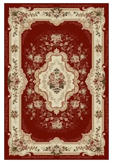 Covor Clasic Lotus 570 Rosu Selectează mărime: 080 X 150