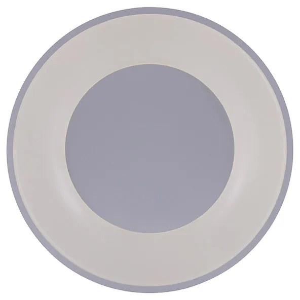 Plafoniera moderna alba cu LED inclus, cu dimmer cu 3 trepte - Steffie