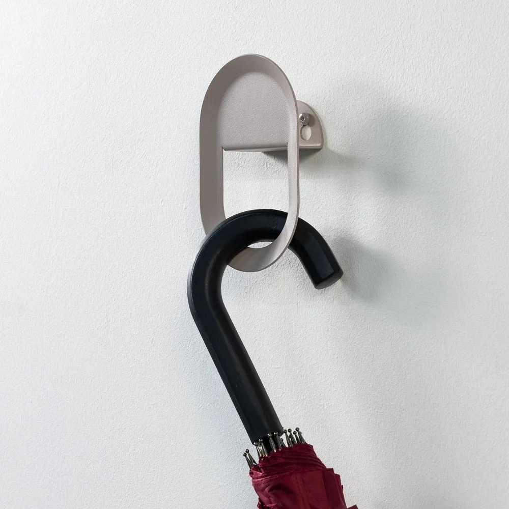 Cârlig taupe de montat pe perete din oțel Coucou – Spinder Design