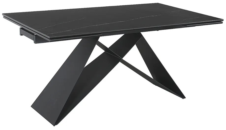 Masa de bucaterie Westin II 160 x 90 cm, neagra