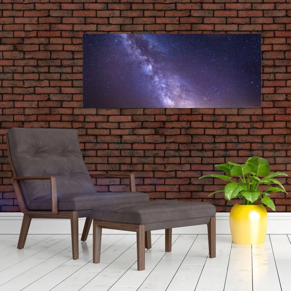 Tablou Cu privire la univers (120x50 cm)