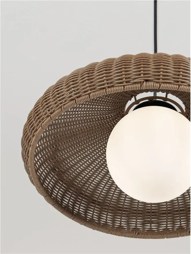 Lustra boho style pentru terasa exterior IP54 SAMY