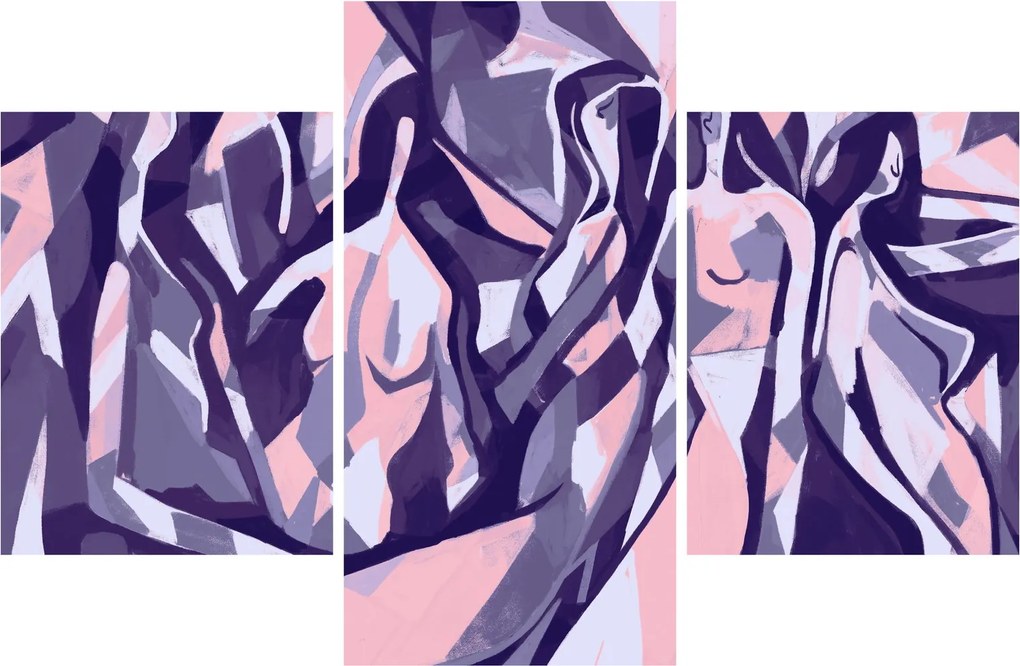 Tablou - Abstract, femei (90x60 cm)