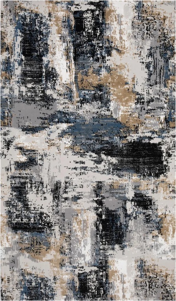 Covor Modern Living, Dormitor Dreptunghiular Ovidiu 2342B Antracit (Alege dimensiunea: 125 x 200)
