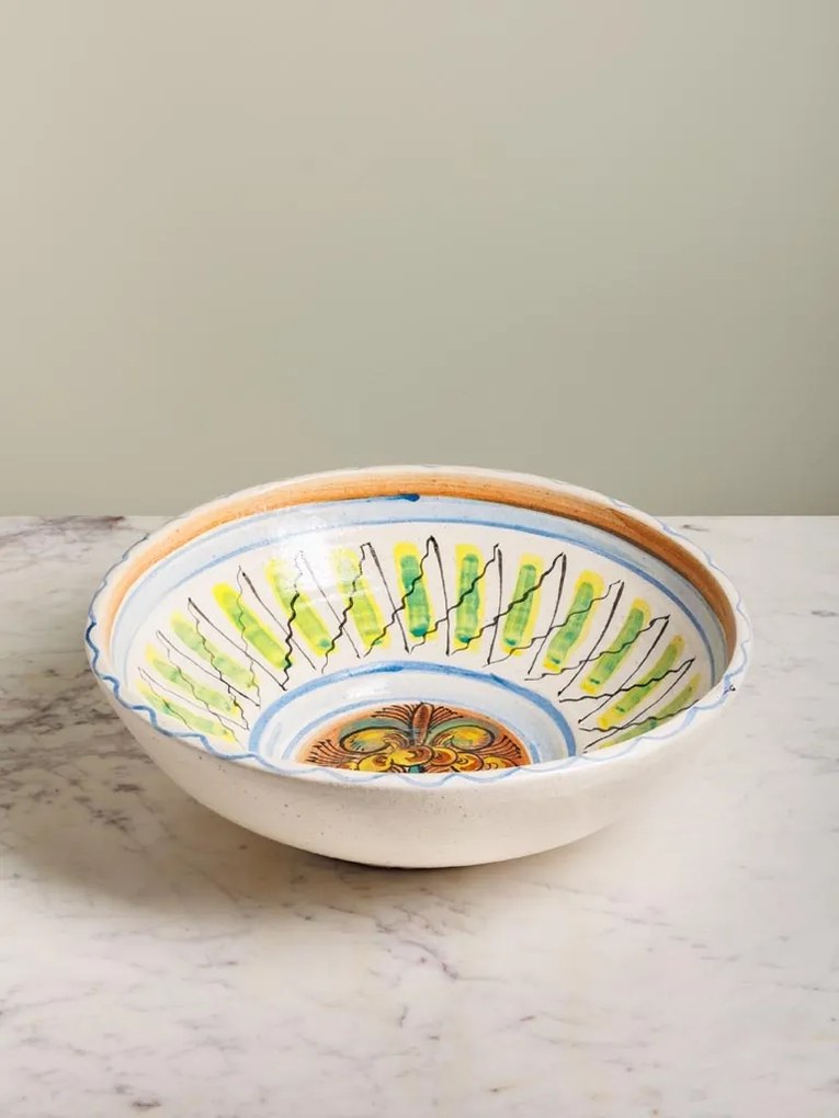 Bol din ceramica D38.5cm Fez