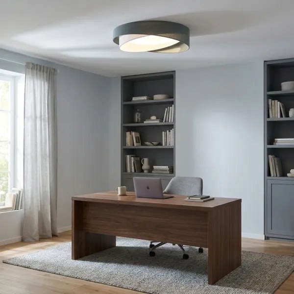 BRILAGI-LED Corp de iluminat de tavan VELVET TWIST LED/24W/230V 4000K Ø 55 cm verde/alb